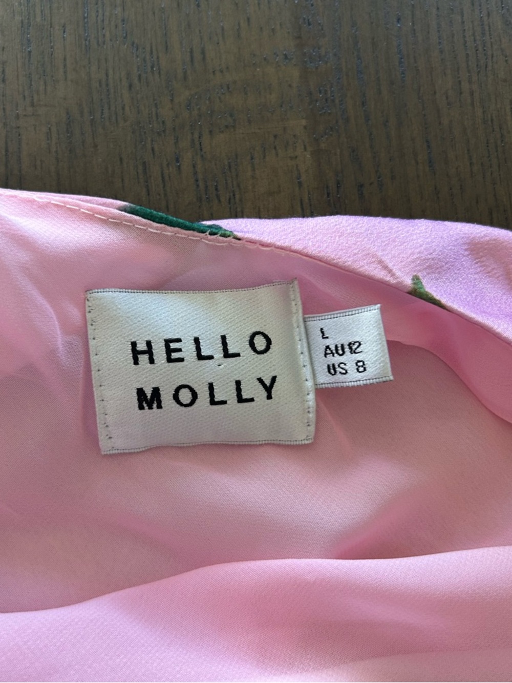 Hello Molly feeling moody maxi dress in pink floral print hater neck - Picture 9 of 16